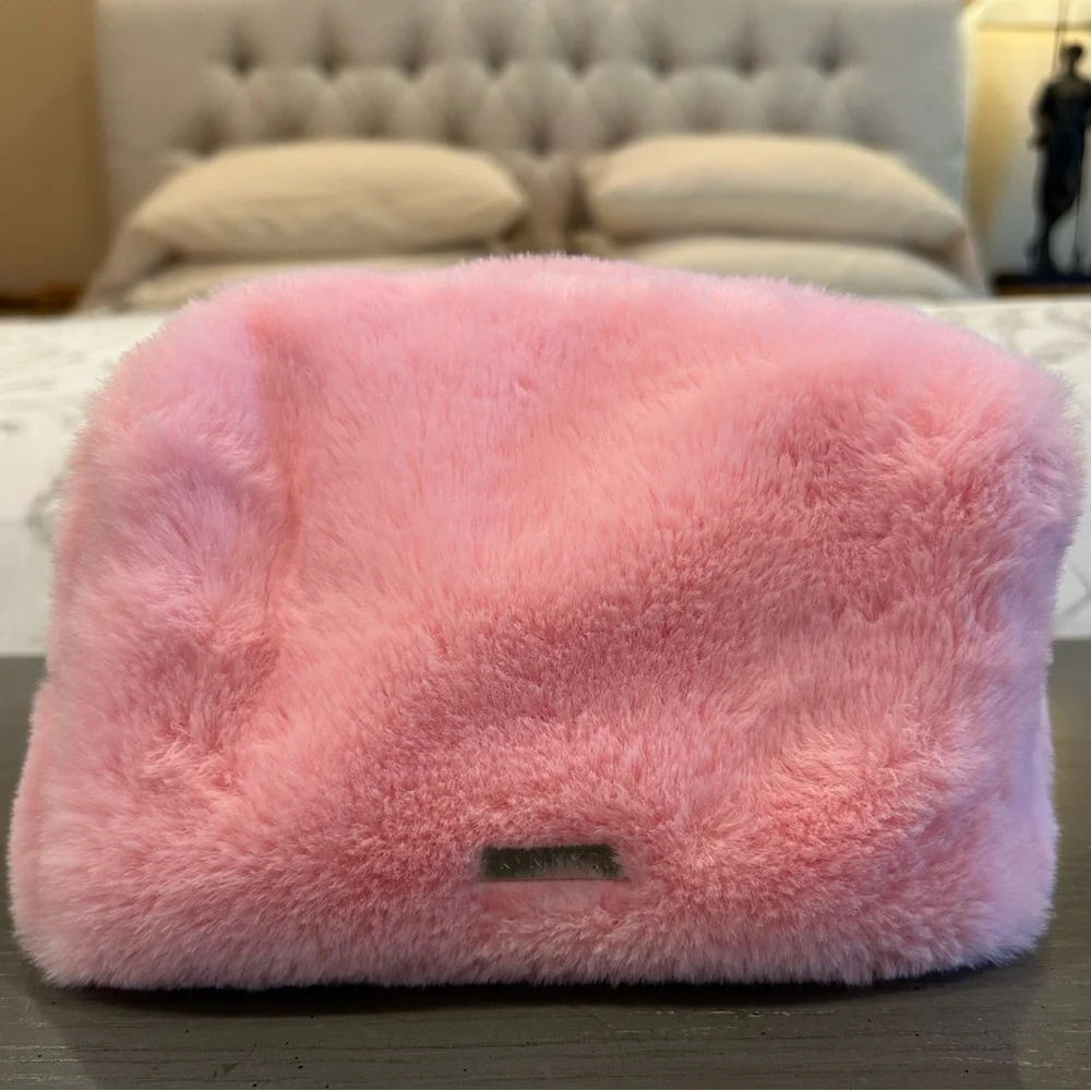 Skinny Dip X SpongeBob SquarePants Patrick Star Fuzzy Cosmetic Bag